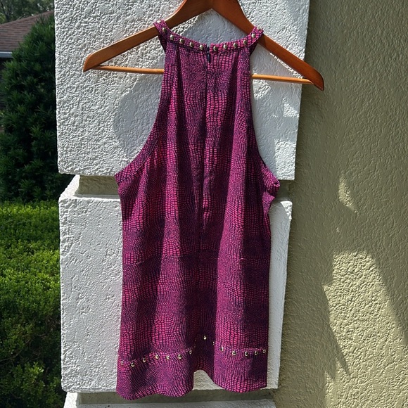 Michael Kors Women's Sleeveless Halter Top - Picture 4 of 6